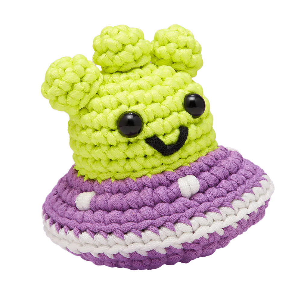 Woobles Arts & Crafts Wibbit the Neptunian Crochet Kit