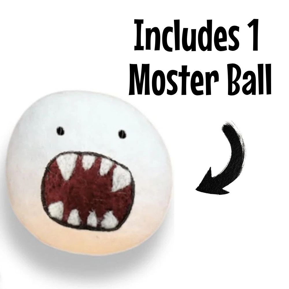 Woolbuddy Arts & Crafts Monster Dryer Ball - 1 Randomly Selected Ball