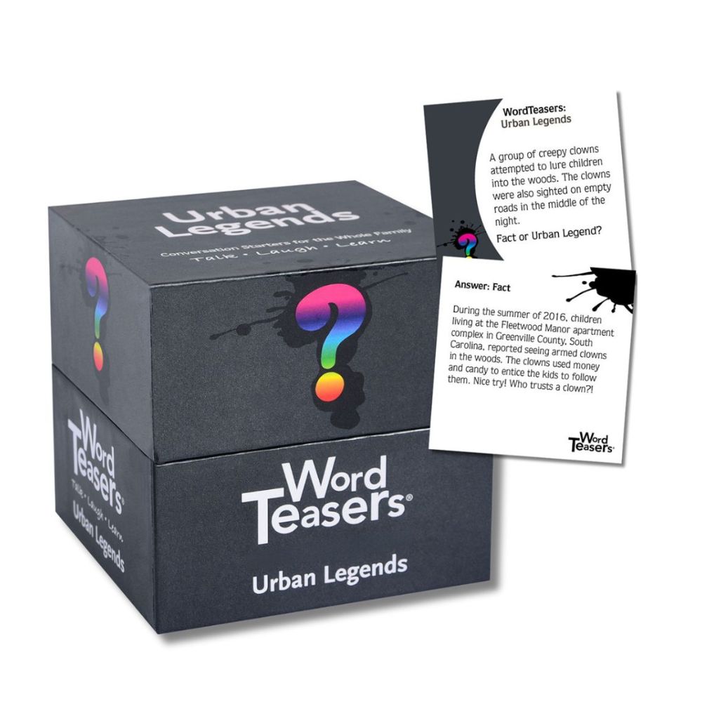 WordTeasers Funny Novelties Urban Legends Word Teasers