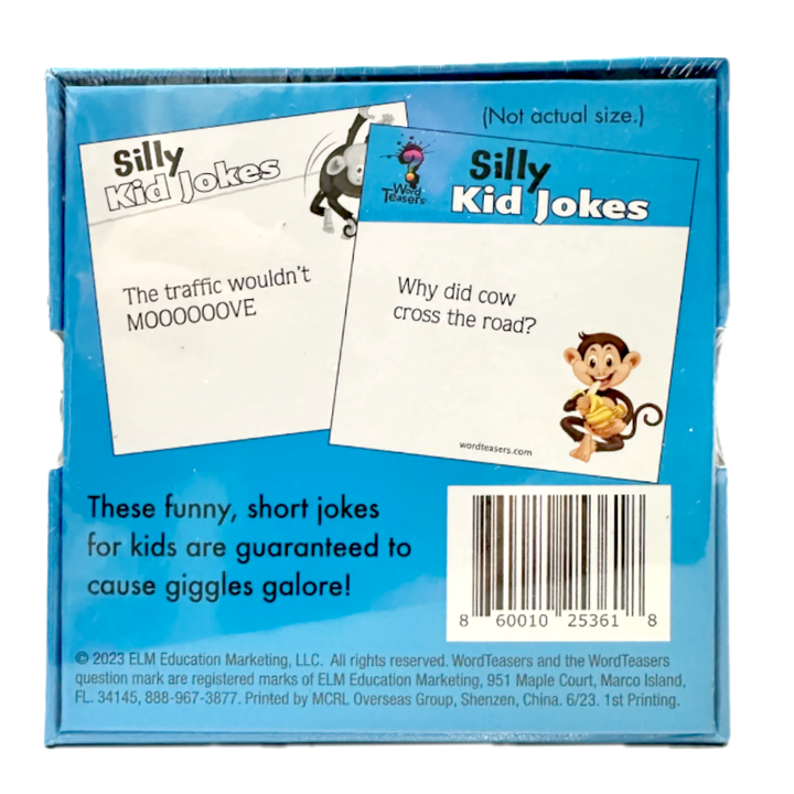 WordTeasers Games Silly Kid Jokes Word Teasers Card Game