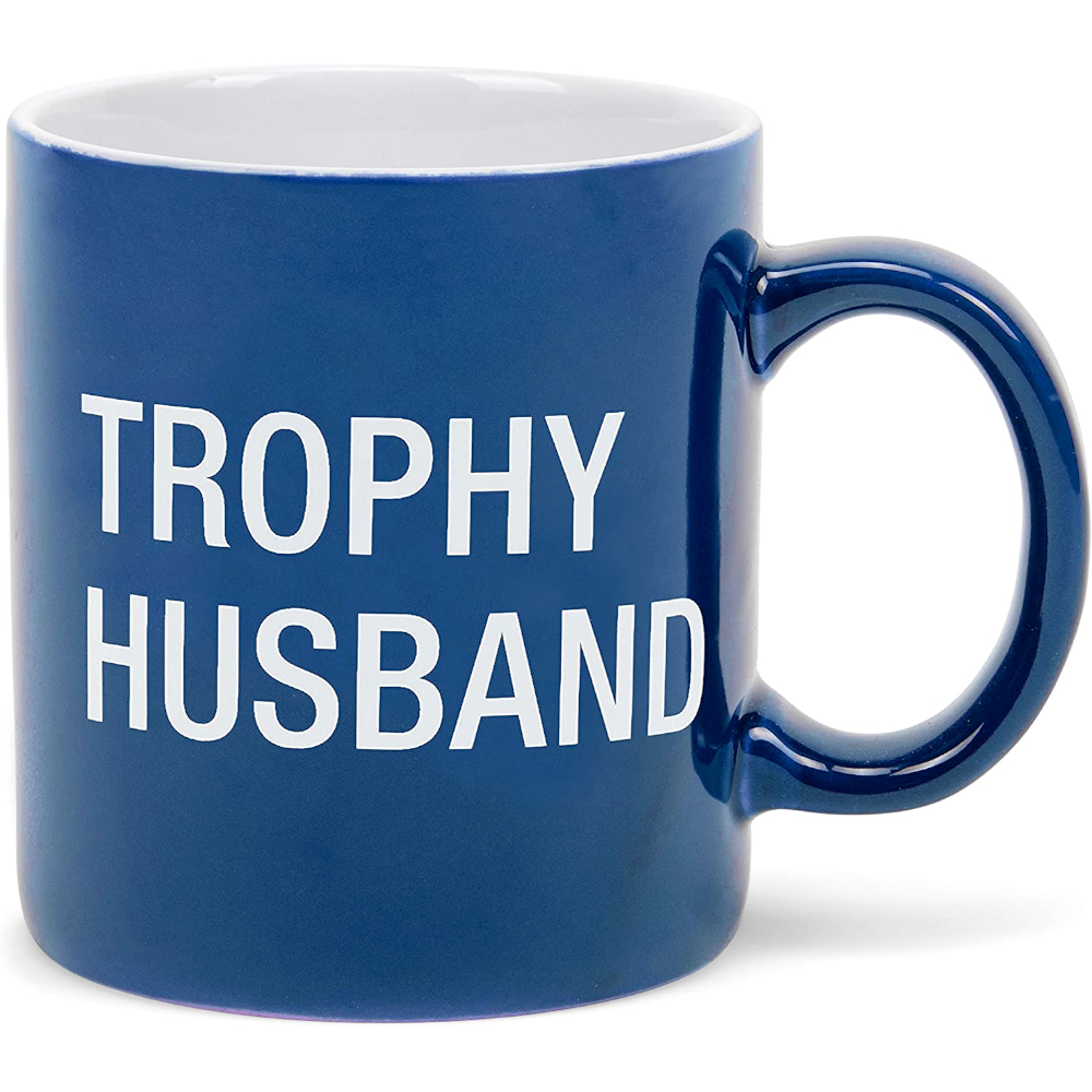 About Face Designs Drinkware & Mugs Trophy Husband Mug