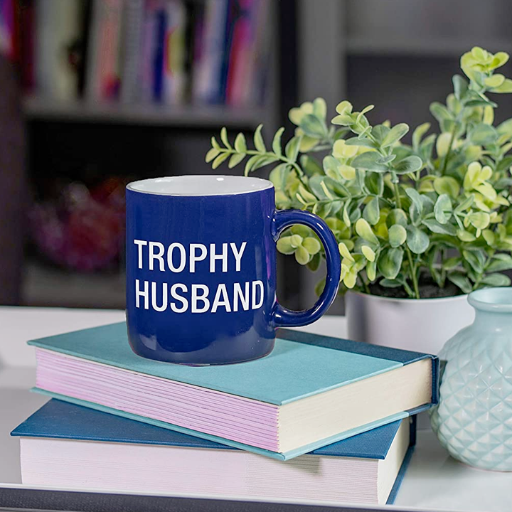 About Face Designs Drinkware & Mugs Trophy Husband Mug