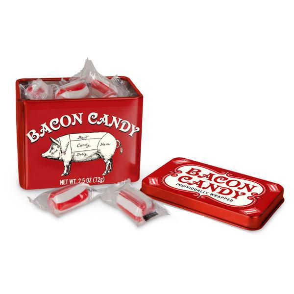 Accoutrements - Archie McPhee CANDY Bacon Candy Tin