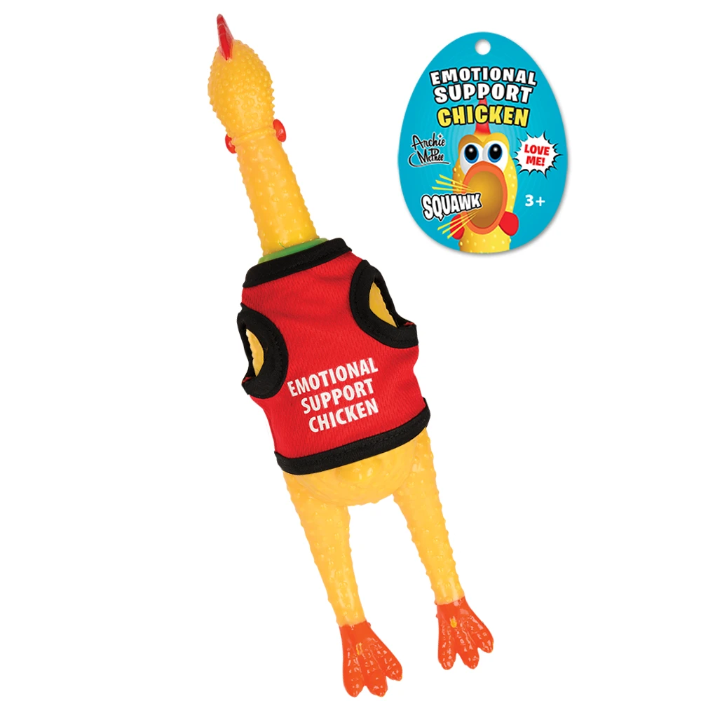 Accoutrements - Archie McPhee Funny Novelties Emotional Support Chicken