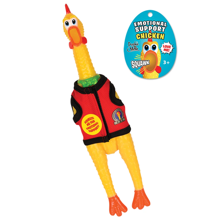 Accoutrements - Archie McPhee Funny Novelties Emotional Support Chicken