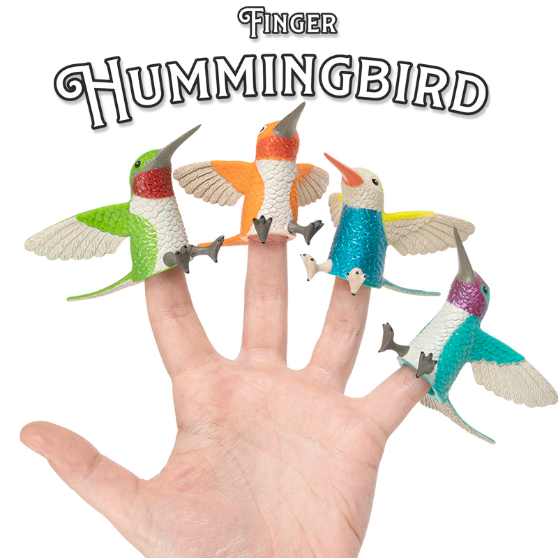 Accoutrements - Archie McPhee Funny Novelties Finger Hummingbird - 1  random color