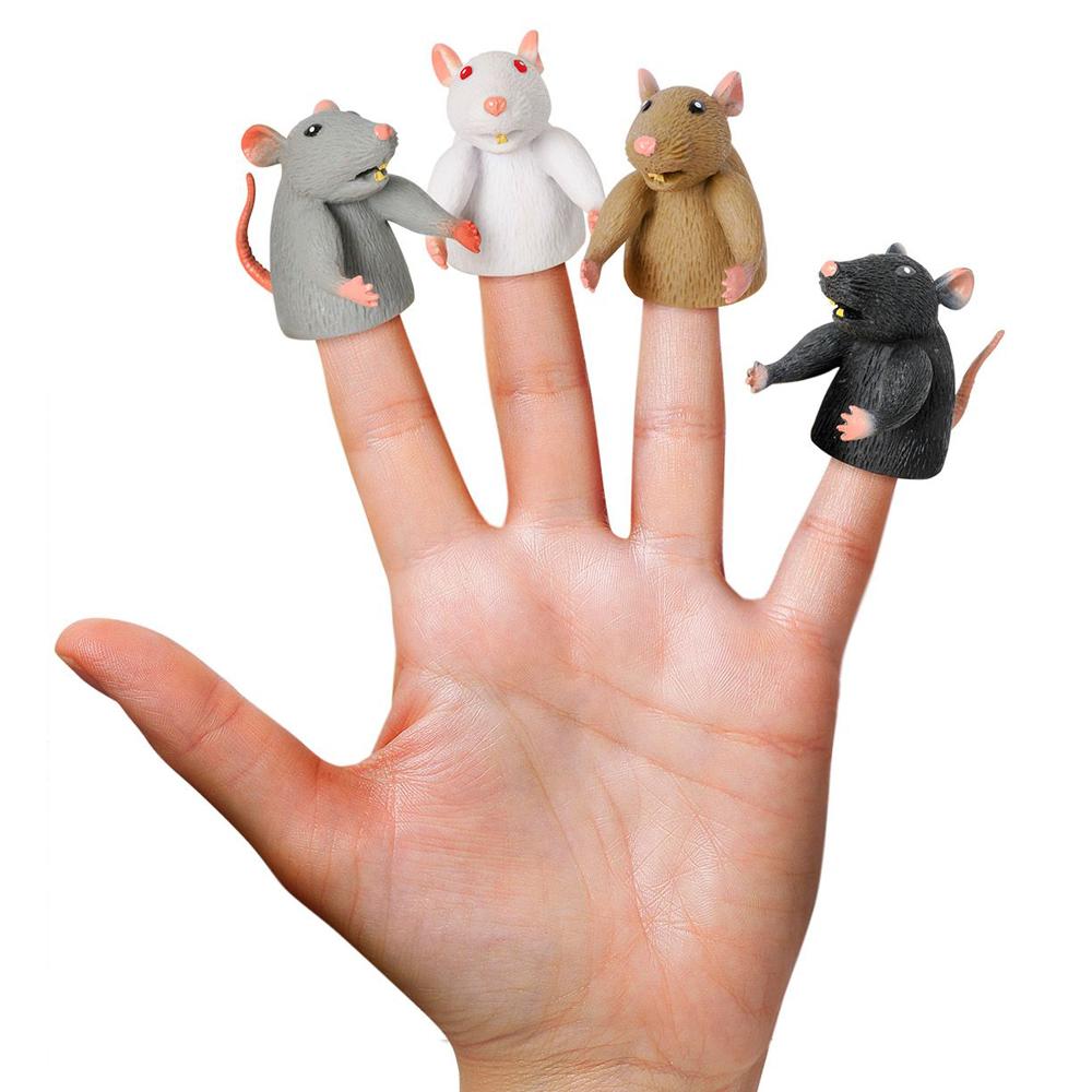 Accoutrements - Archie McPhee Funny Novelties Finger Rat - 1pc