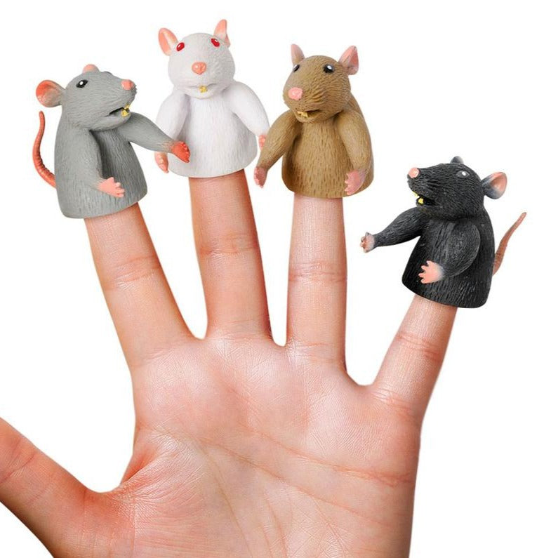 Accoutrements - Archie McPhee Funny Novelties Finger Rat - 1pc