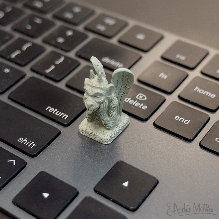Accoutrements - Archie McPhee Funny Novelties Itty Bitty Gargoyles set of 4