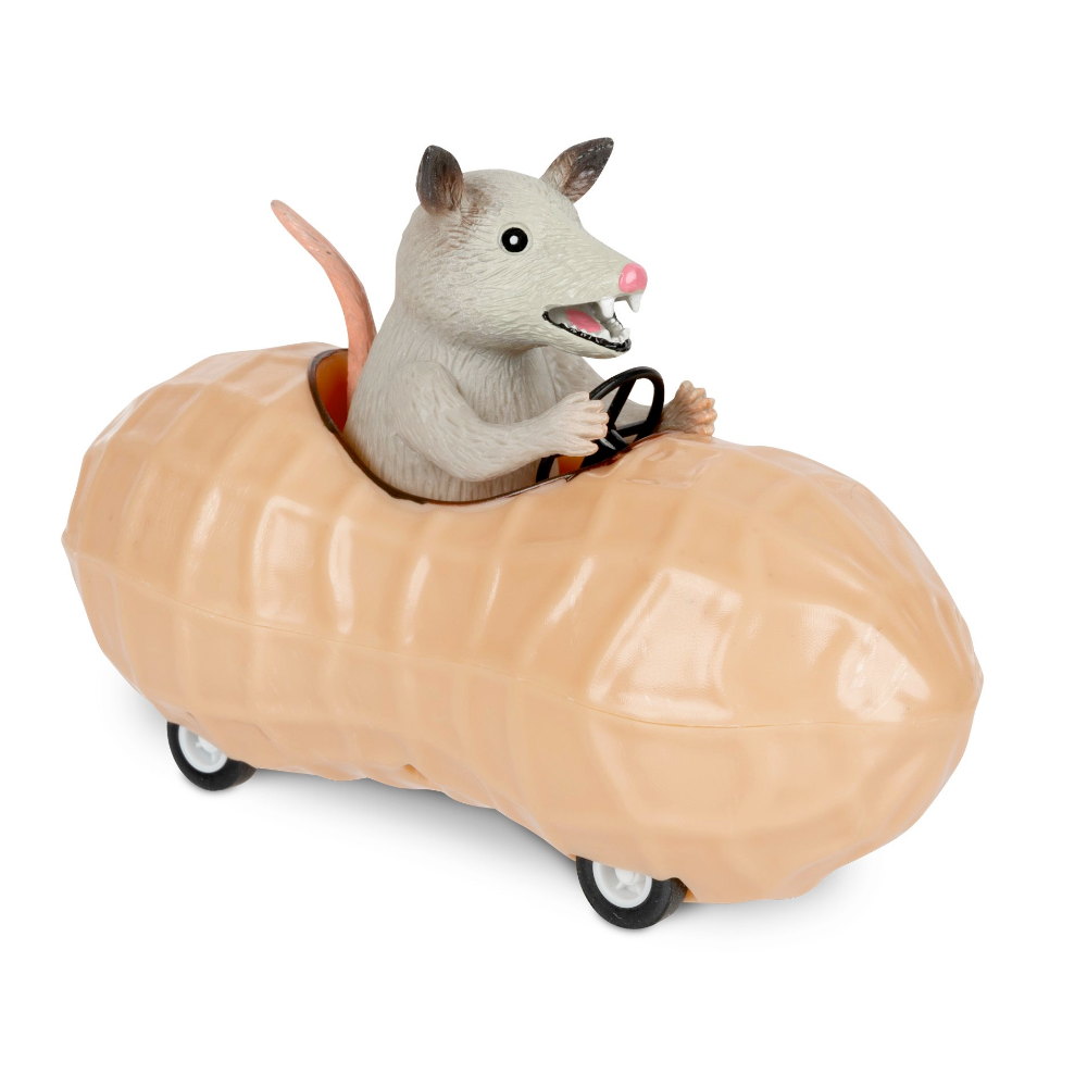 Accoutrements - Archie McPhee Funny Novelties Possum Peanut Car Racer