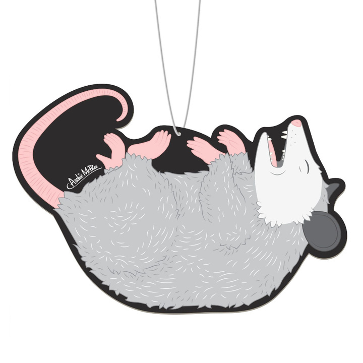 Accoutrements - Archie McPhee Funny Novelties Possum Playing Dead Air Freshener