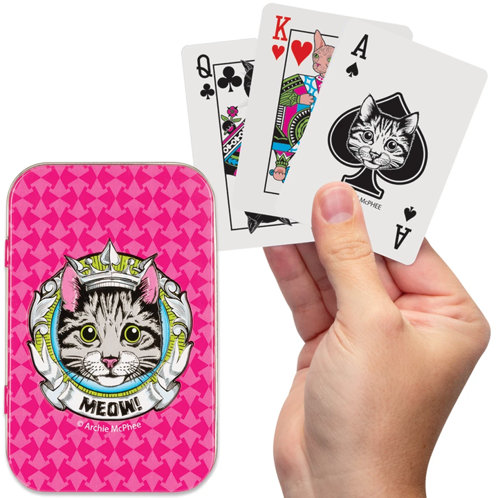 Accoutrements - Archie McPhee Games Kitty Playing Cards