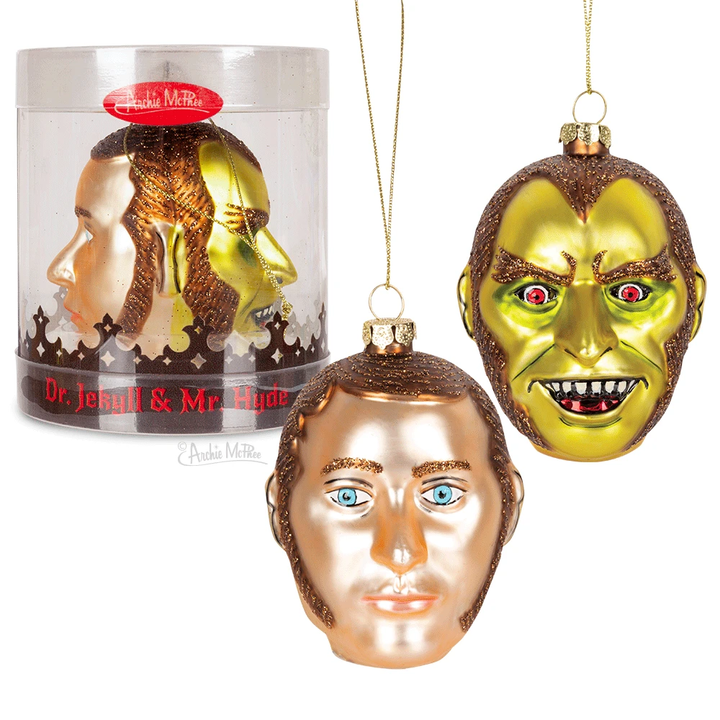 Accoutrements - Archie McPhee Home Decor Dr. Jekyll & Mr. Hyde Ornament