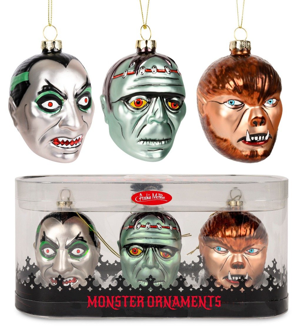 Accoutrements - Archie McPhee Home Decor Monster Ornament Set