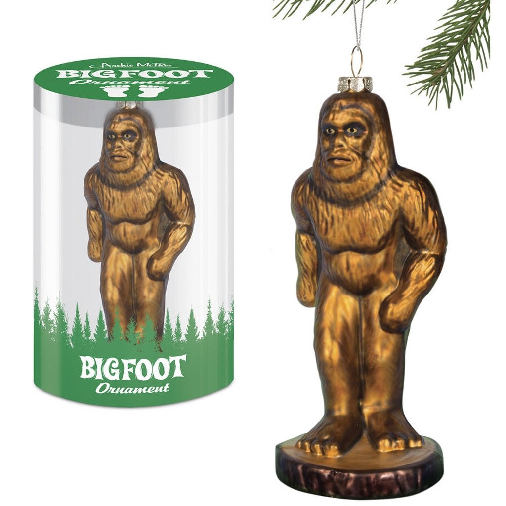 Accoutrements - Archie McPhee Home Decor & Stuff Bigfoot Christmas Ornament