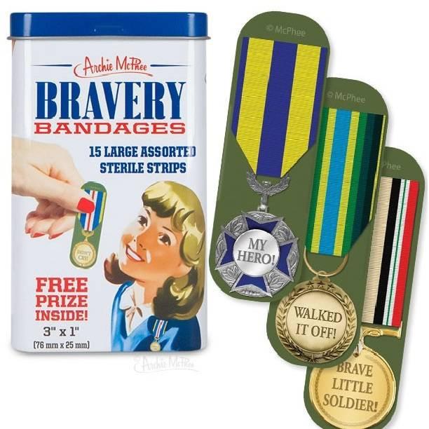 Accoutrements - Archie McPhee Home Personal Bravery Bandages