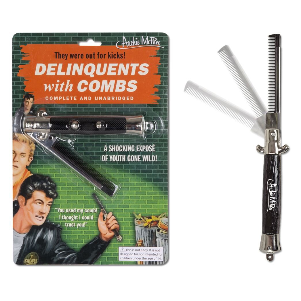 Accoutrements - Archie McPhee Home Personal Delinquents with combs