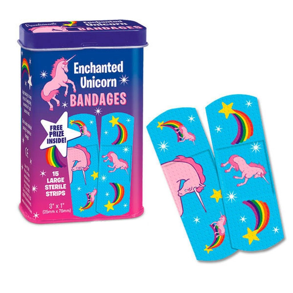 Accoutrements - Archie McPhee IM Bandages Enchanted Unicorn Bandages