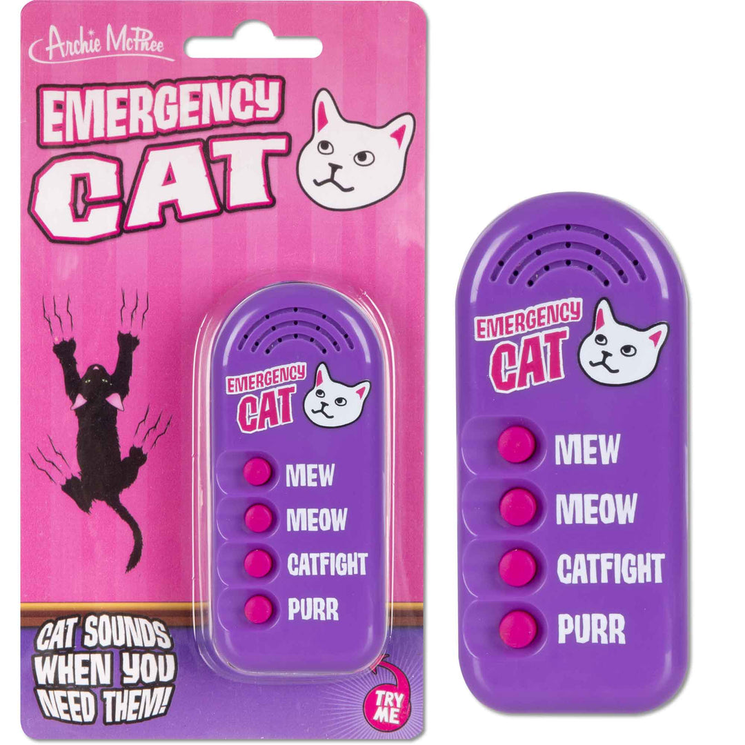Accoutrements - Archie McPhee IM Funny Stuff Emergency Cat Sounds