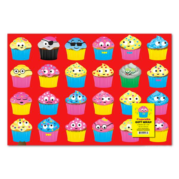Accoutrements - Archie McPhee IMPULSE Cupcake Gift Wrap