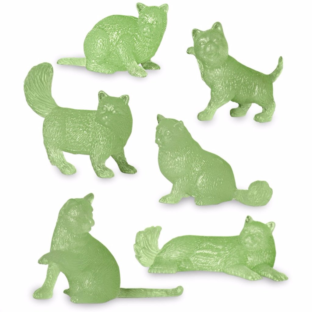 Accoutrements - Archie McPhee IMPULSE Glow in the Dark Cat