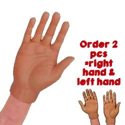 Accoutrements - Archie McPhee IMPULSE - IM Funny Stuff Dark Skin Finger Hand - 1 PC - (Buy 1 For Each Finger)