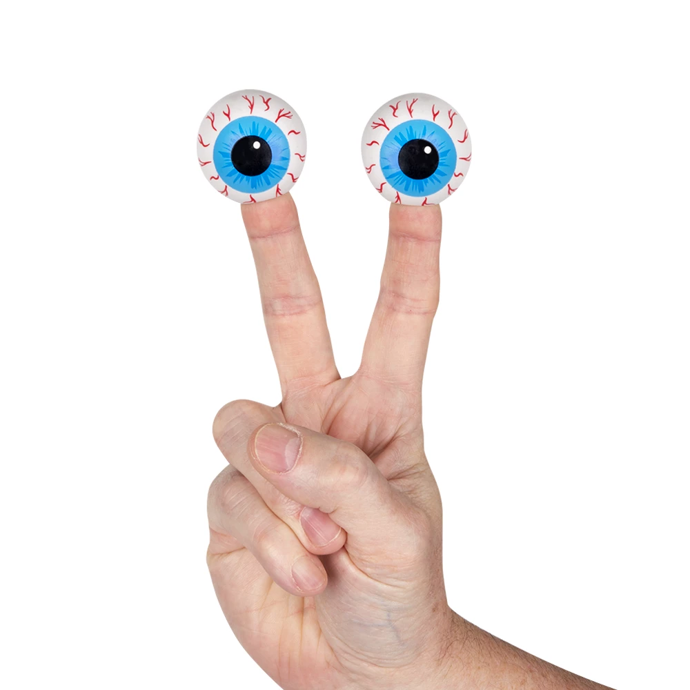 Accoutrements - Archie McPhee IMPULSE - IM Funny Stuff Eyeball Finger Puppet - 1pc (order 2 unless you're a cyclops)