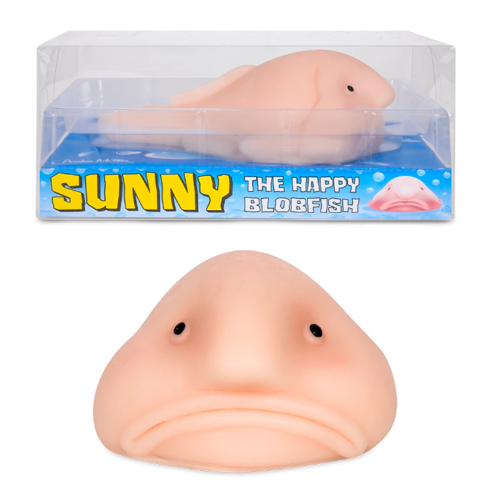 Accoutrements - Archie McPhee IMPULSE - IM Funny Stuff Sunny the Happy Blobfish