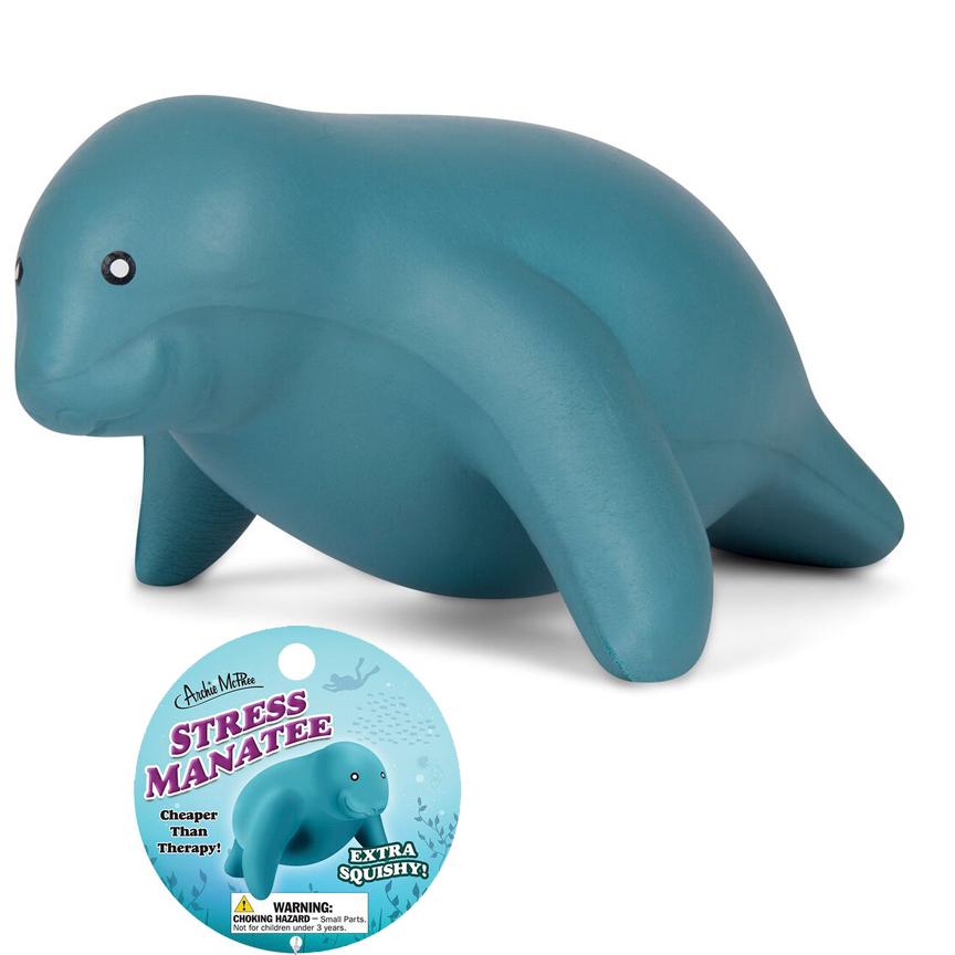 Accoutrements - Archie McPhee IMPULSE - IM Squishies Stress Squishy Manatee