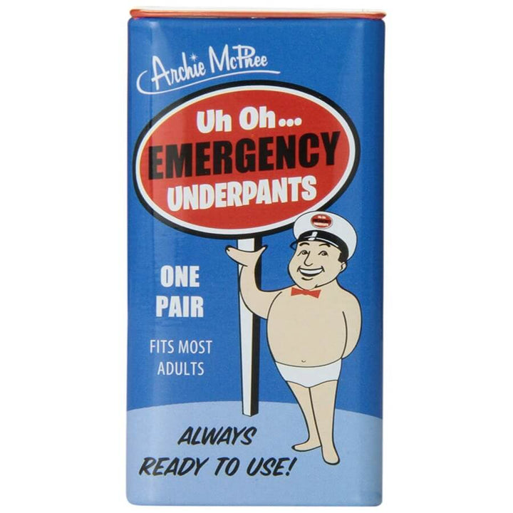 Accoutrements - Archie McPhee IMPULSE Uh Oh... Emergency Underpants