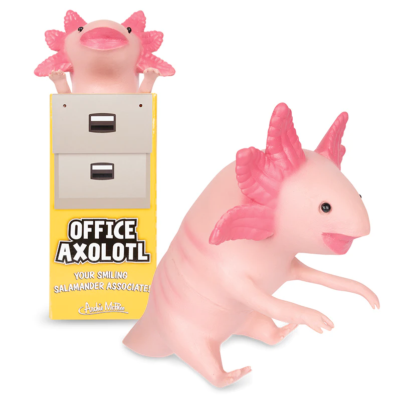Accoutrements - Archie McPhee Office Goods Office Axolotl