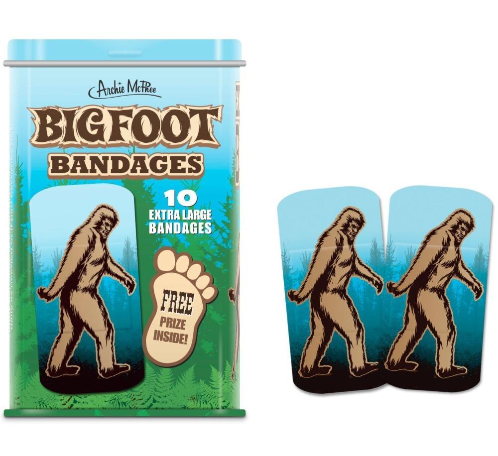 Accoutrements - Archie McPhee Personal Care Bigfoot Bandages