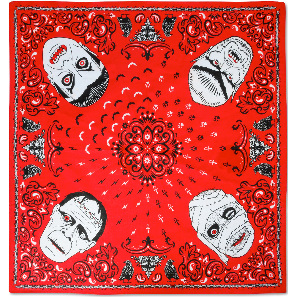 Accoutrements - Archie McPhee Socks & Tees Monster Bandana