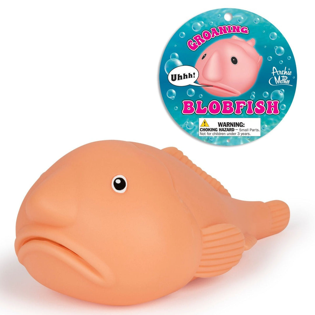 Accoutrements - Archie McPhee Toy Creative Groaning Blobfish - Uhhhh!