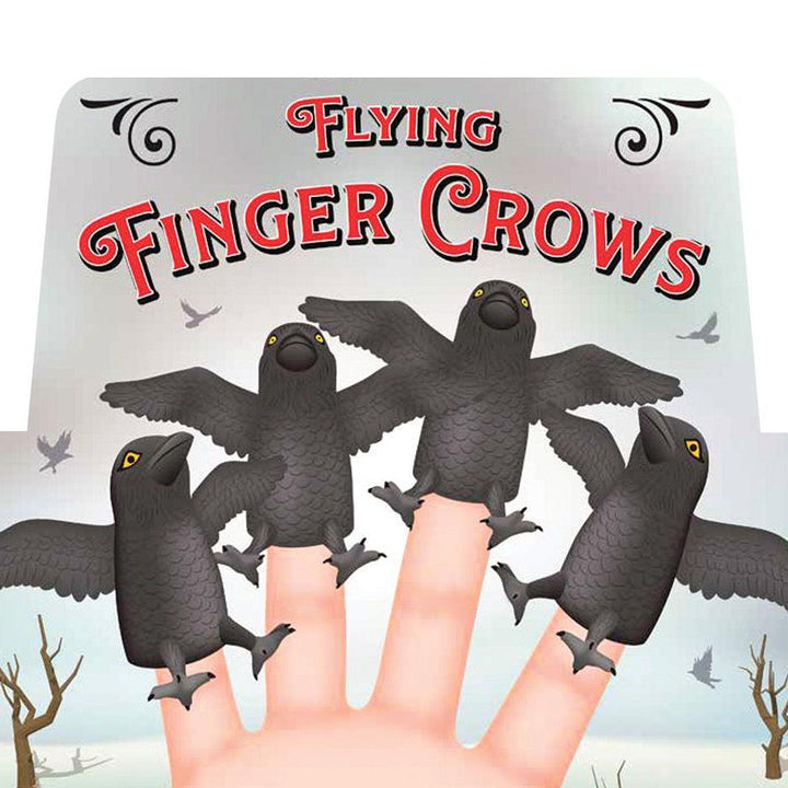 Accoutrements - Archie McPhee Toy Novelties Finger Crow - 1 crow