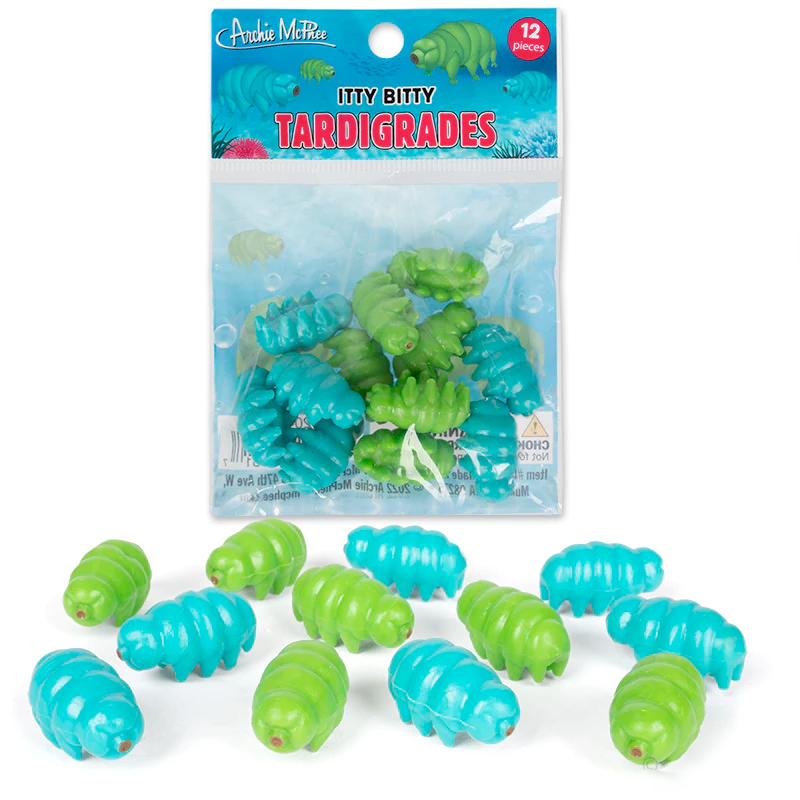 Accoutrements - Archie McPhee Toy Novelties Itty Bitty Water Bears - set of 12