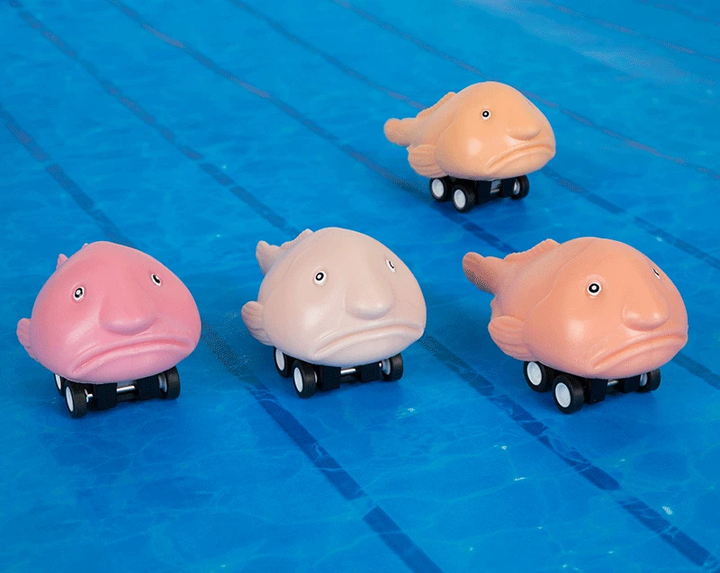 Accoutrements - Archie McPhee Toy Novelties Racing Blobfish - 1pc