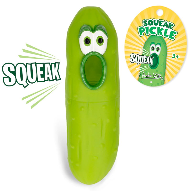 Accoutrements - Archie McPhee Toy Novelties Squeak the Pickle