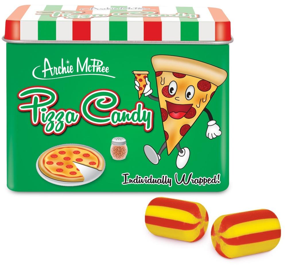 Accoutrements Candy Pizza Candy in a tin