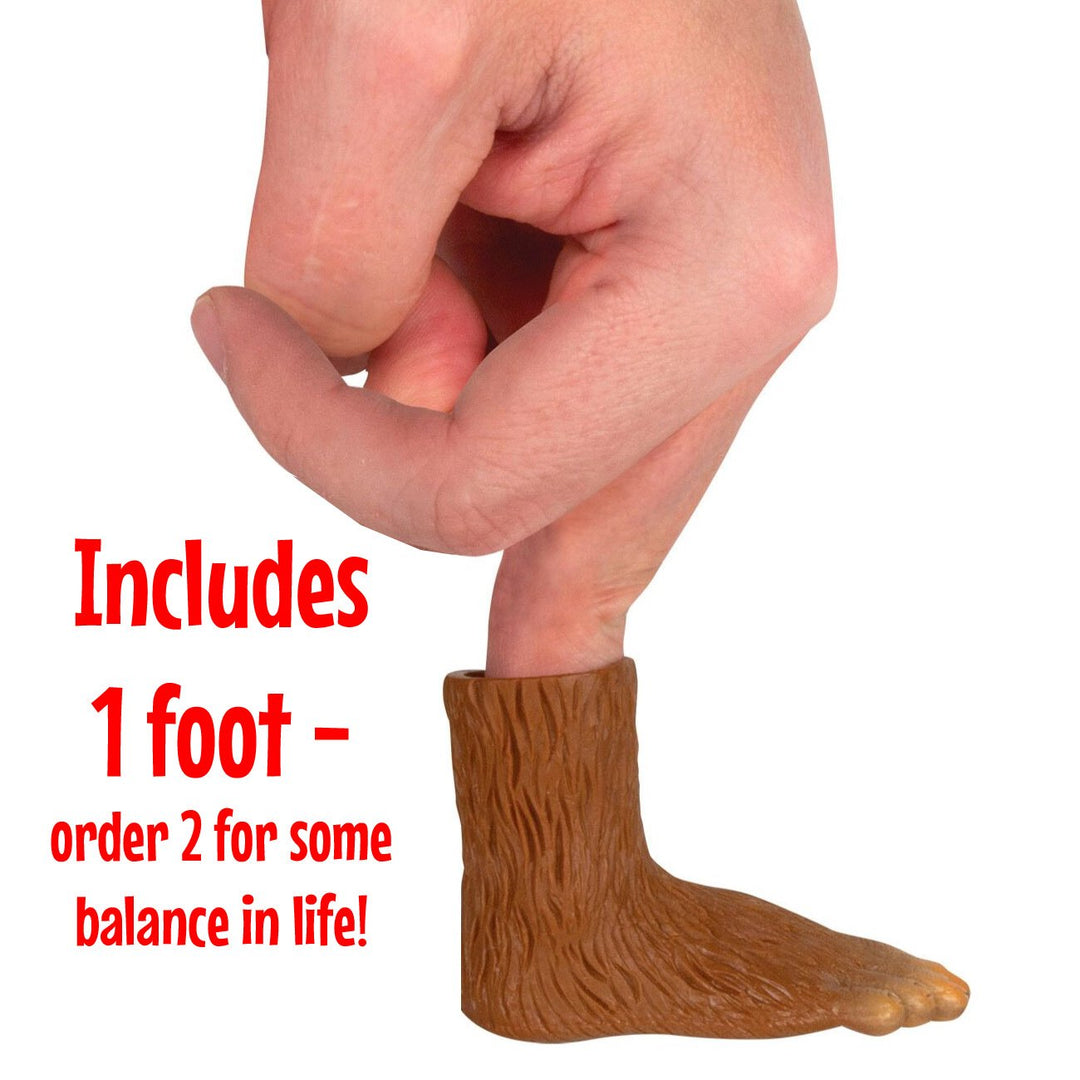 Accoutrements IMPULSE - IM Funny Stuff Bigfoot Finger Foot - 1pc -   (order 2 to get right & left)