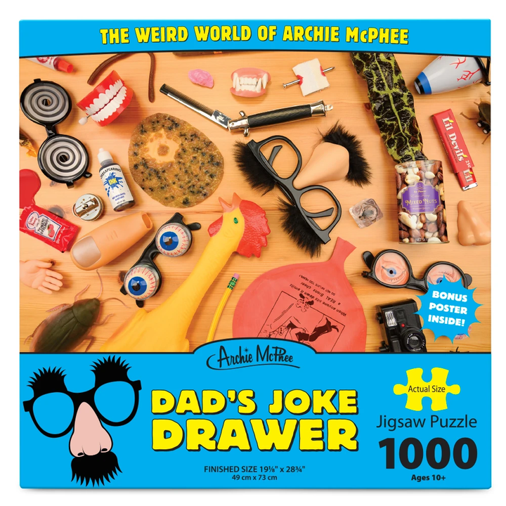 Accoutrements Puzzles Dad's Joke Drawer 1000 pc Puzzle