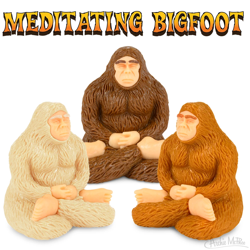 Accoutrements Toy Novelties Meditating Bigfoot