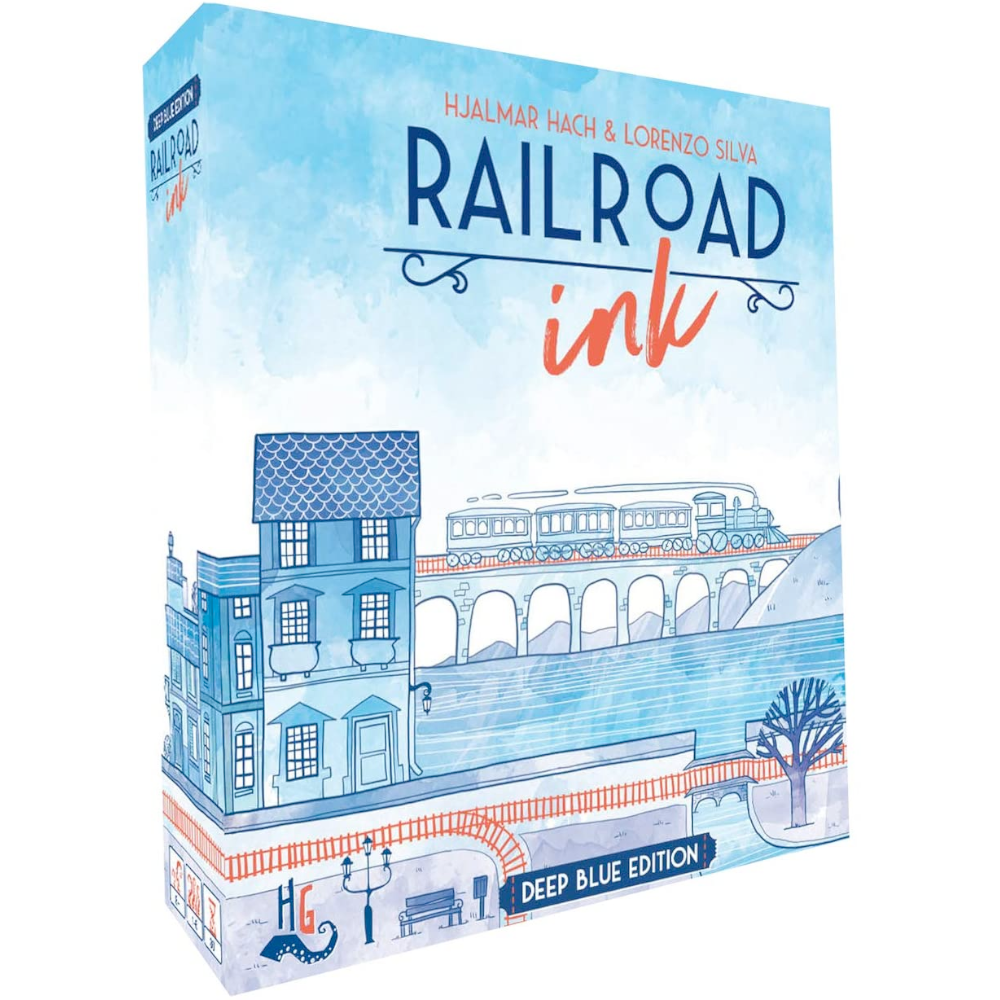 Alliance Game Distributors GAMES Blue Railroad Ink Game