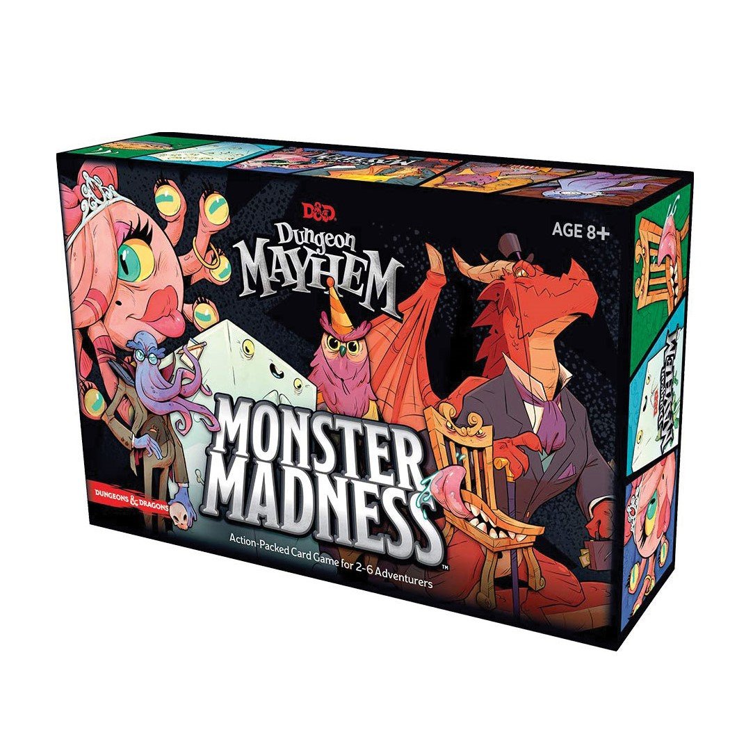 Alliance Game Distributors GAMES Dungeons and Dragons: Dungeon Mayhem - Monster Madness