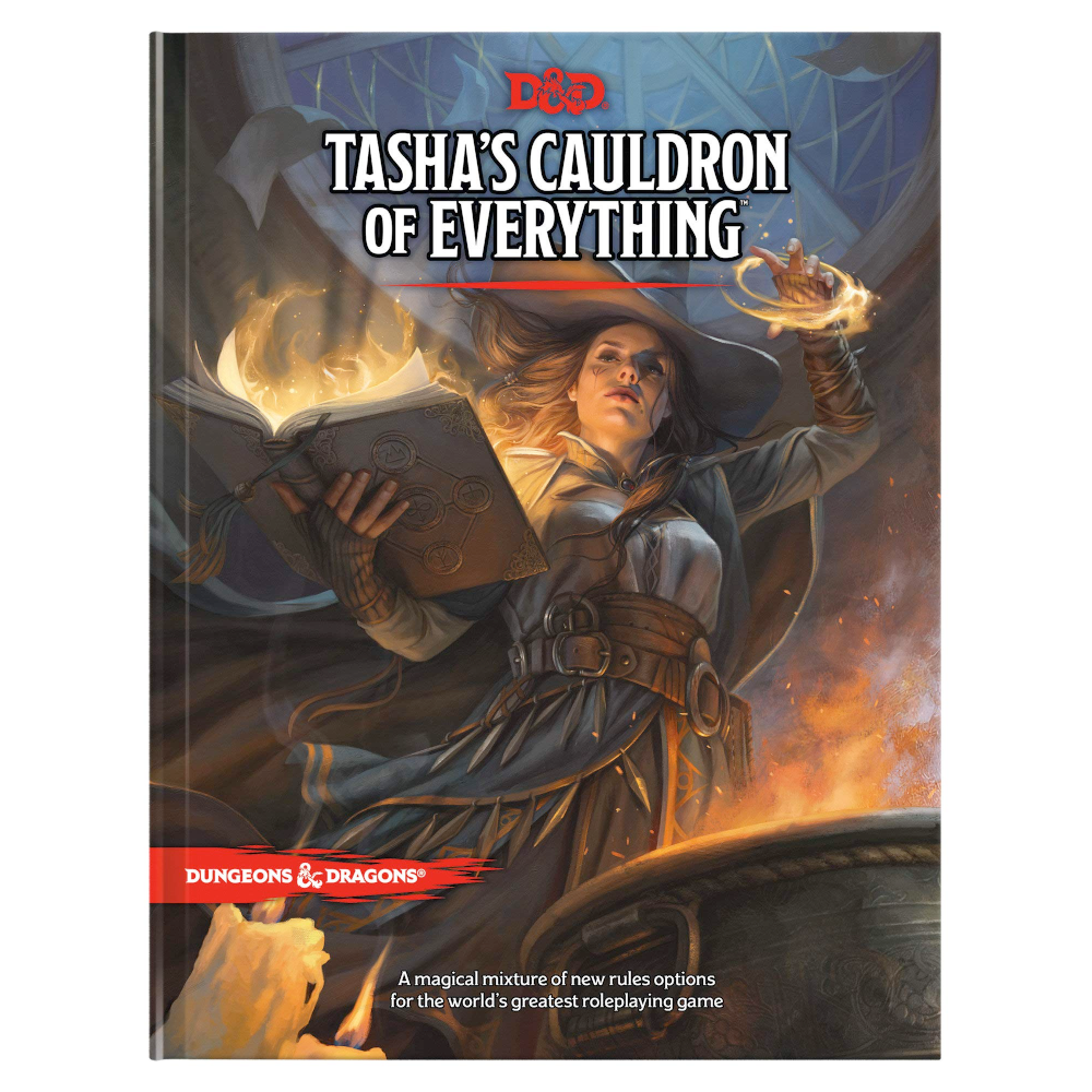 Alliance Game Distributors Games Dungeons and Dragons RPG: Tasha`s Cauldron of Everything Regular Cover