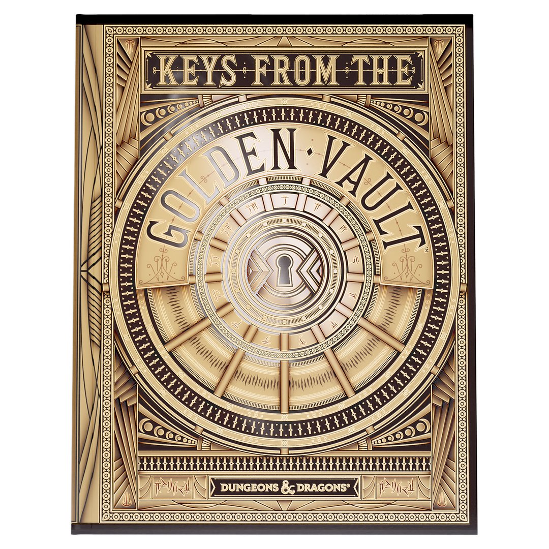 Alliance GAME Distributors Games Dungeons & Dragons RPG: Keys From the Golden Vault Hard Cover - Alternate Cover