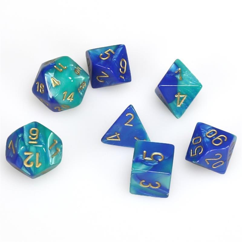 Alliance Game Distributors Games Gemini 7: Poly Blue/Teal/Gold (7)