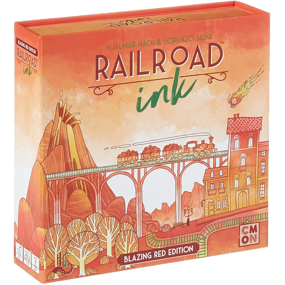 Alliance Game Distributors GAMES Red Railroad Ink Game