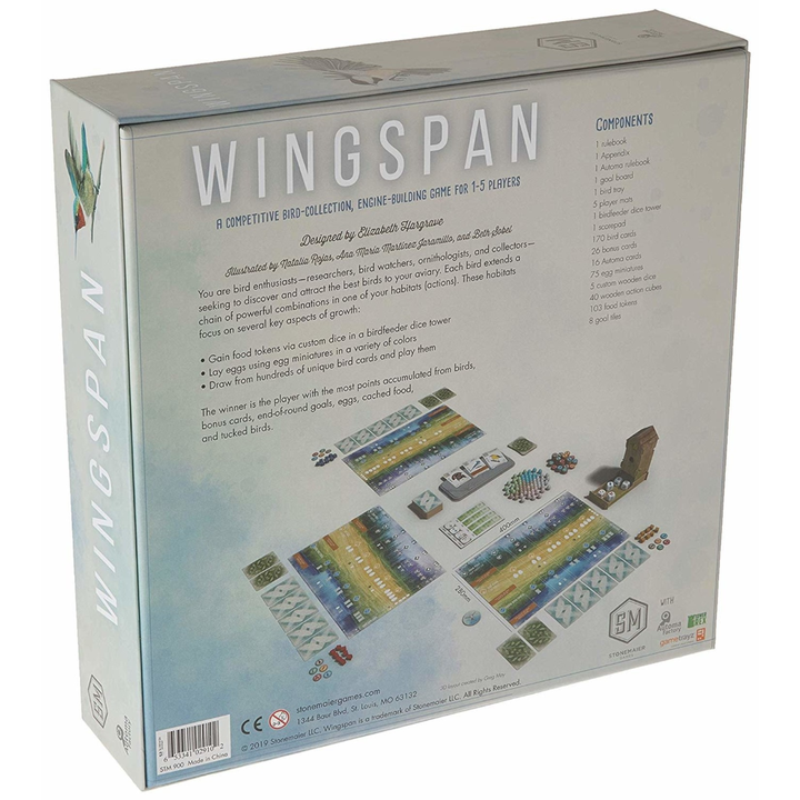 Alliance Game Distributors Games Wingspan (Revised)