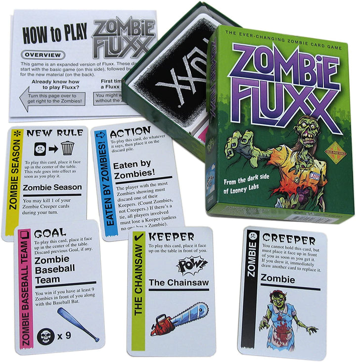 Alliance Game Distributors GAMES Zombie Fluxx Game USA